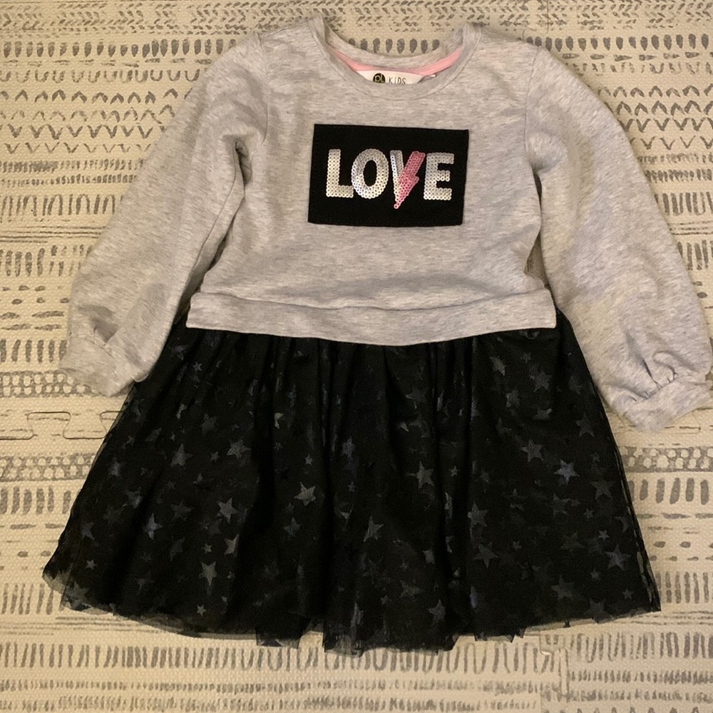 PL Kids Long Sleeve Sweater Dress